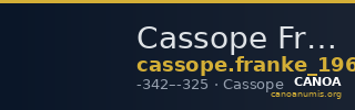 Cassope Franke 1961 Kassope Group III — CANOA