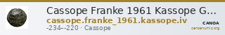 Cassope Franke 1961 Kassope Group IV — CANOA