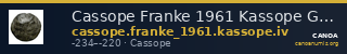 Cassope Franke 1961 Kassope Group IV — CANOA