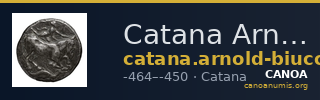 Catana Arnold-Biucchi 1990 67-69 — CANOA