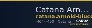 Catana Arnold-Biucchi 1990 70-72 — CANOA