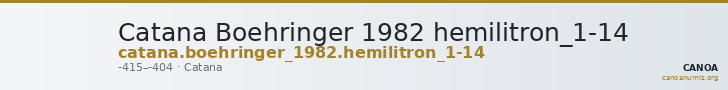 Catana Boehringer 1982 hemilitron_1-14 — CANOA