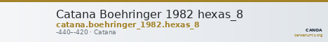 Catana Boehringer 1982 hexas_8 — CANOA