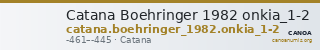 Catana Boehringer 1982 onkia_1-2 — CANOA