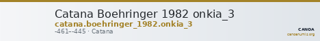 Catana Boehringer 1982 onkia_3 — CANOA