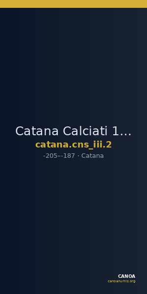 Catana Calciati 1987 2 — CANOA