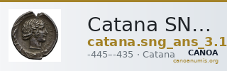 Catana SNG ANS 1247-1251 — CANOA