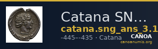 Catana SNG ANS 1247-1251 — CANOA
