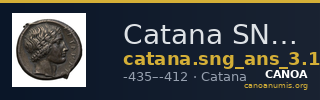 Catana SNG ANS 1252-1255 — CANOA
