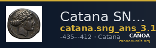 Catana SNG ANS 1256 — CANOA
