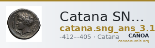 Catana SNG ANS 1259-1260 — CANOA