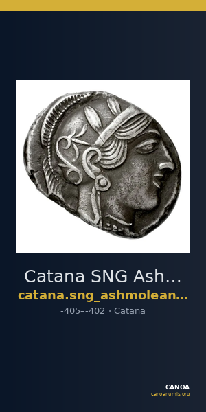 Catana SNG Ashmolean 1713 — CANOA