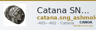 Catana SNG Ashmolean 1713 — CANOA