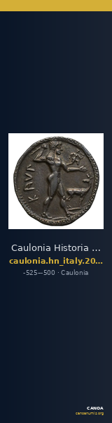Caulonia Historia Numorum Italy 2035-2036 — CANOA