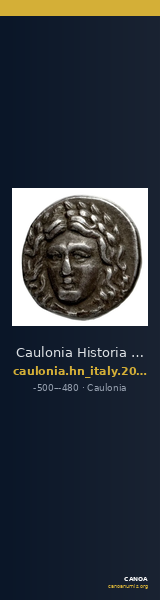 Caulonia Historia Numorum Italy 2042 — CANOA