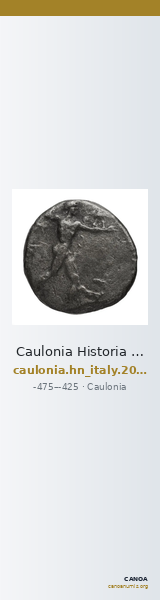 Caulonia Historia Numorum Italy 2046 — CANOA