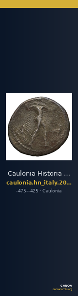 Caulonia Historia Numorum Italy 2049 — CANOA