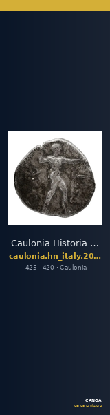 Caulonia Historia Numorum Italy 2054-2055 — CANOA