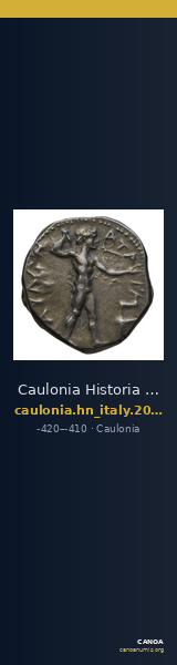 Caulonia Historia Numorum Italy 2058-2059 — CANOA