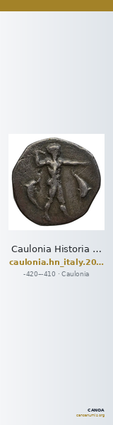 Caulonia Historia Numorum Italy 2061 — CANOA