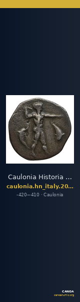 Caulonia Historia Numorum Italy 2061 — CANOA