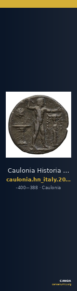 Caulonia Historia Numorum Italy 2062-2063 — CANOA