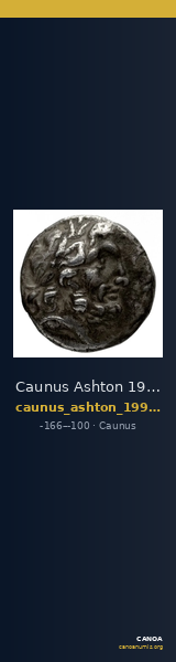 Caunus Ashton 1999 p. 146, 1-10 — CANOA