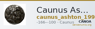 Caunus Ashton 1999 p. 146, 1-10 — CANOA