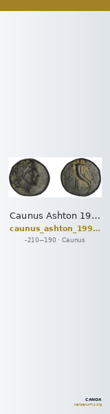 Caunus Ashton 1999 p. 151a — CANOA
