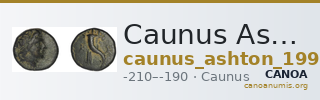 Caunus Ashton 1999 p. 151a — CANOA
