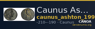 Caunus Ashton 1999 p. 151a — CANOA