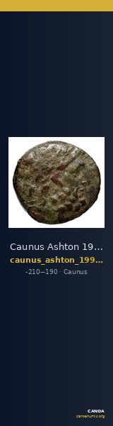 Caunus Ashton 1999 p. 152b — CANOA