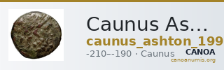 Caunus Ashton 1999 p. 152b — CANOA