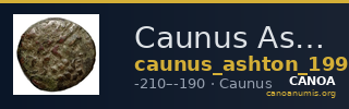 Caunus Ashton 1999 p. 152b — CANOA