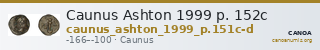 Caunus Ashton 1999 p. 152c — CANOA