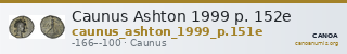 Caunus Ashton 1999 p. 152e — CANOA