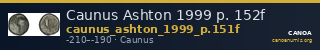 Caunus Ashton 1999 p. 152f — CANOA