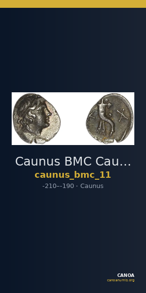 Caunus BMC Caunus 11 — CANOA