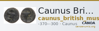 Caunus British Museum 1920.7.28.40 — CANOA