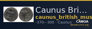 Caunus British Museum 1920.7.28.40 — CANOA