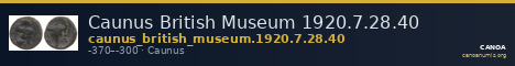 Caunus British Museum 1920.7.28.40 — CANOA