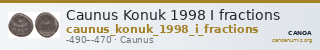 Caunus Konuk 1998 I fractions — CANOA