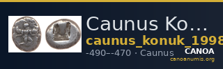 Caunus Konuk 1998 I staters — CANOA