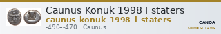 Caunus Konuk 1998 I staters — CANOA