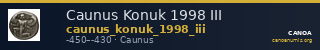 Caunus Konuk 1998 III — CANOA