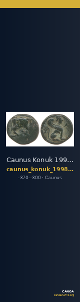 Caunus Konuk 1998 pl. 50, A — CANOA