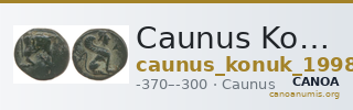 Caunus Konuk 1998 pl. 50, A — CANOA