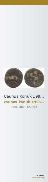 Caunus Konuk 1998 pl. 50, B — CANOA