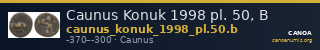 Caunus Konuk 1998 pl. 50, B — CANOA