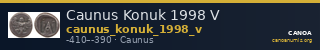 Caunus Konuk 1998 V — CANOA